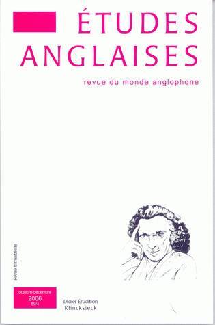 Études anglaises -  N°4/2006