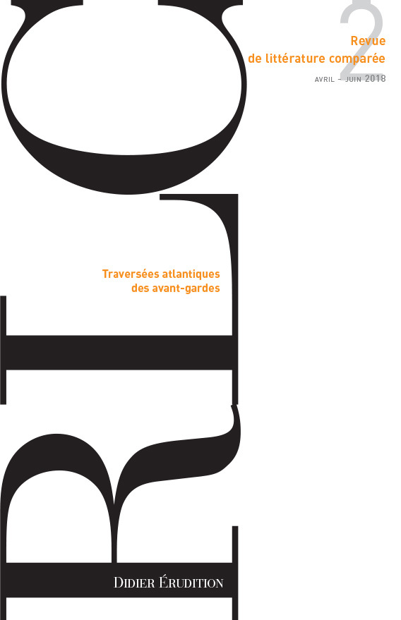 Revue de littérature comparée - N°2/2018