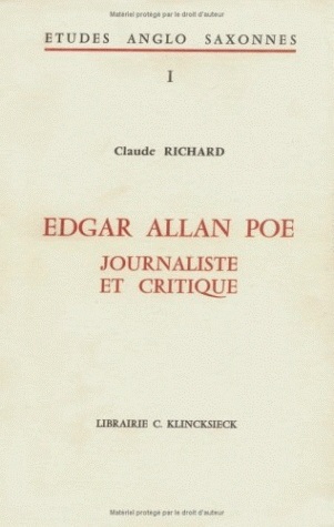 Edgar Allan Poe, journaliste et critique