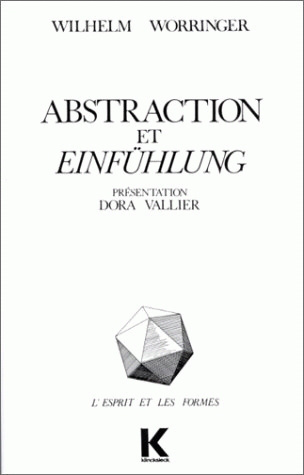 Abstraction et einfuhlung