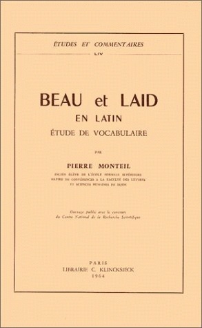 Beau et laid en latin