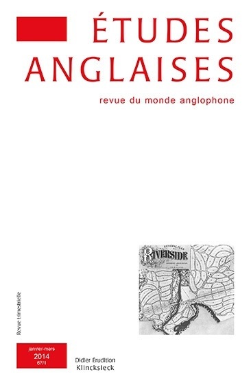 Études anglaises - N°1/2014
