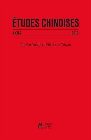 Études chinoises XXXI-2 (2012)
