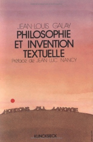 Philosophie et invention textuelle