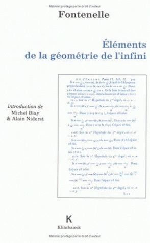 Éléments de la géométrie de l'infini