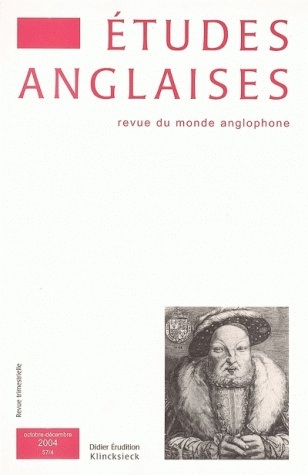 Études anglaises -  N°4/2004
