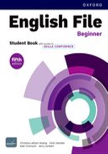 English file 5th edition beginner; student's book with access to skills confidence