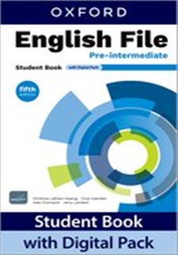English file 5th edition pre-intermediate; student's book with digital pack