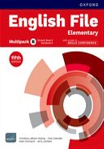 English file 5th edition elementary; student's book & workbook with access to skills confidence multi-pack b
