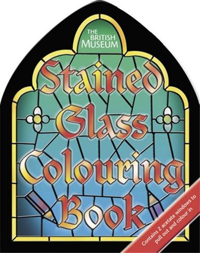 Stained Glass Colouring Book /anglais