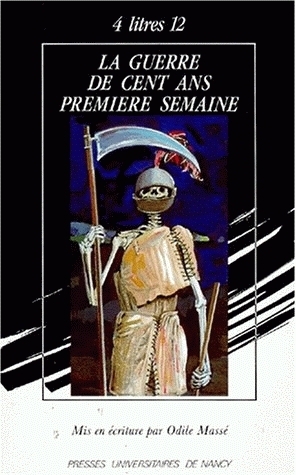 La guerre de cent ans première semaine - [Salle Gentilly, Nancy, 15 novembre 1983]