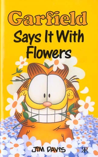 Garfield says it with flowers