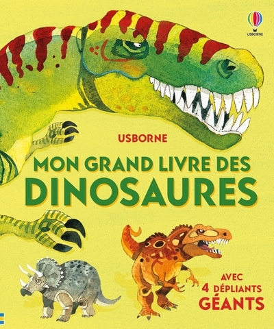 Mon grand livre des dinosaures - Dès 4 ans