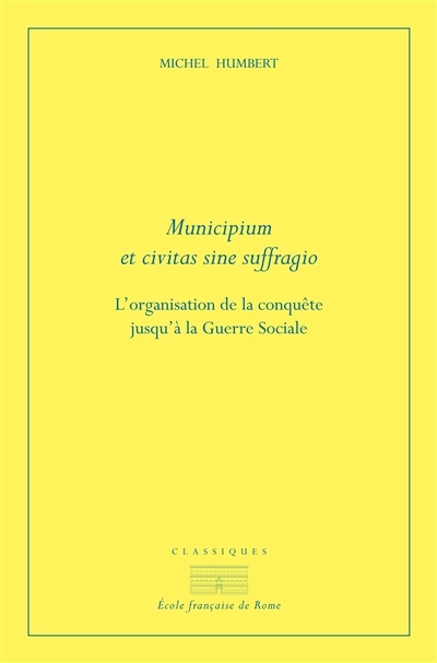 Municipium et civitas sine suffragio