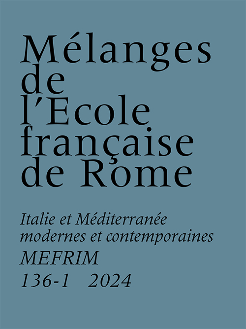 Mélanges de l’École française de Rome 