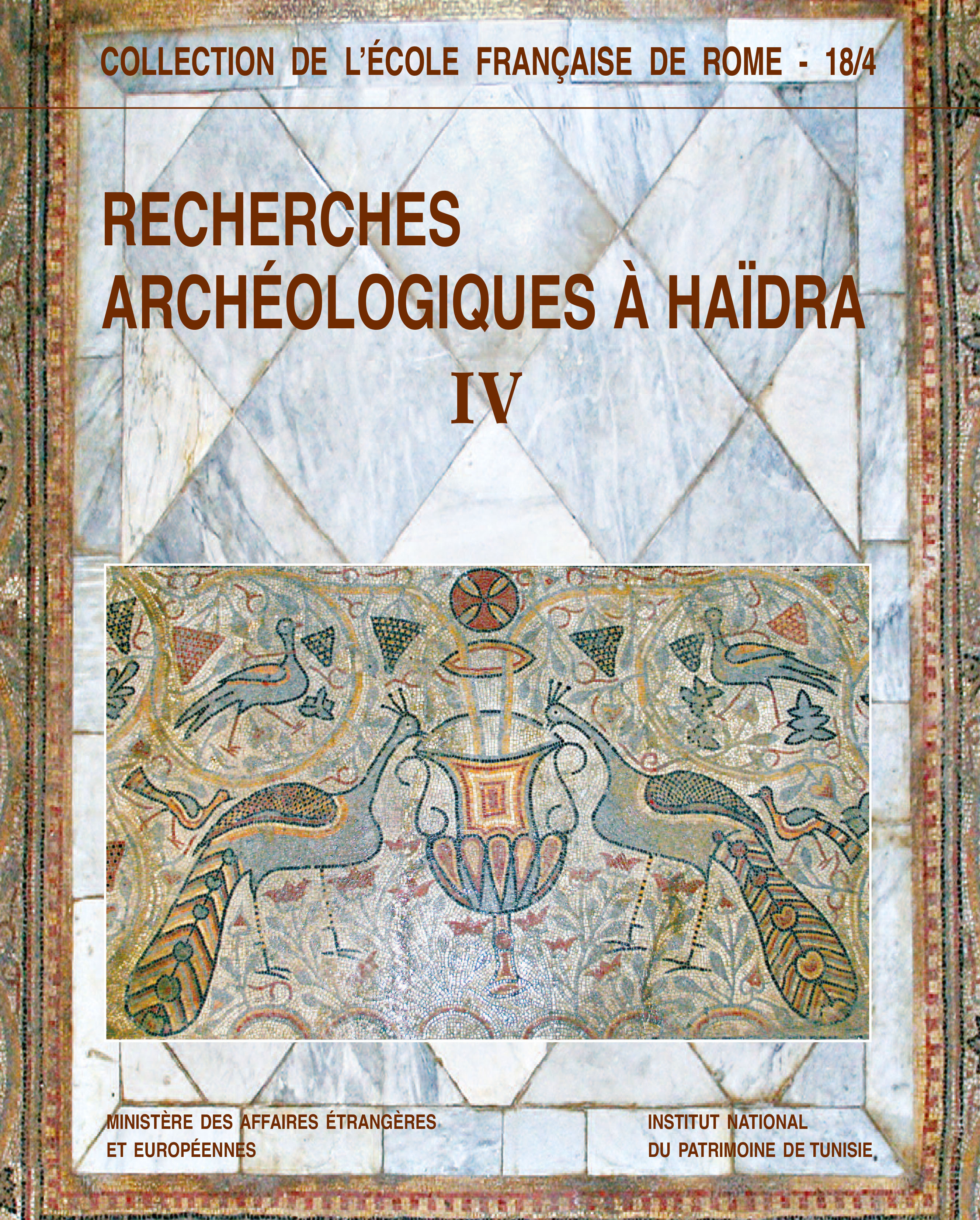 Recherches archéologiques à haidra, iv. basilique ii, dite de candidus ou des ma