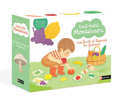 Coffret Fruits et légumes - Tout petit Montessori