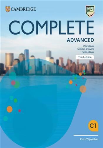 Complete advanced; workbook without answers with ebook