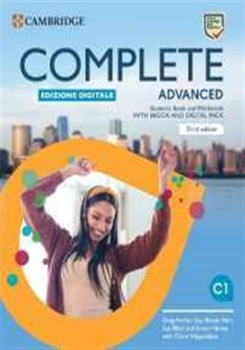 Complete advanced; student's book and workbook with ebook and digital pack (italian edition-bsmart)