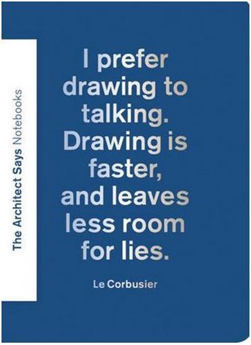 The Architect Says - Three Notebook Set /anglais