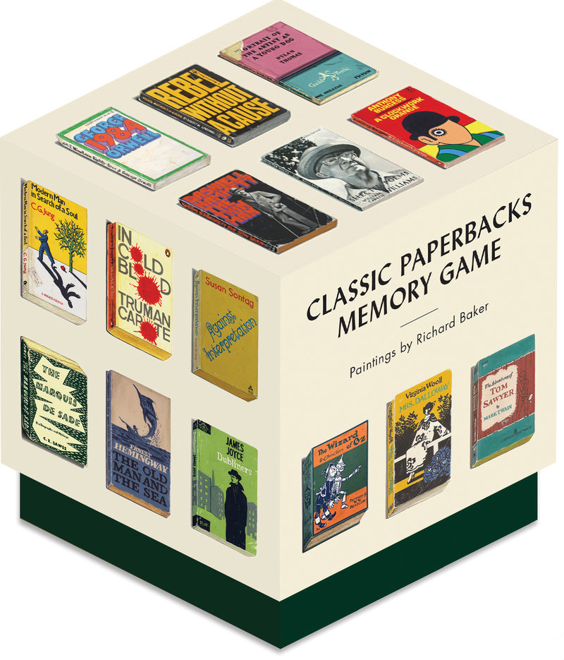 Classic Paperbacks Memory Game /anglais