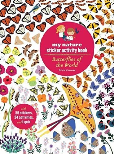 Butterflies of the World - My Nature Sticker Activity Book /anglais