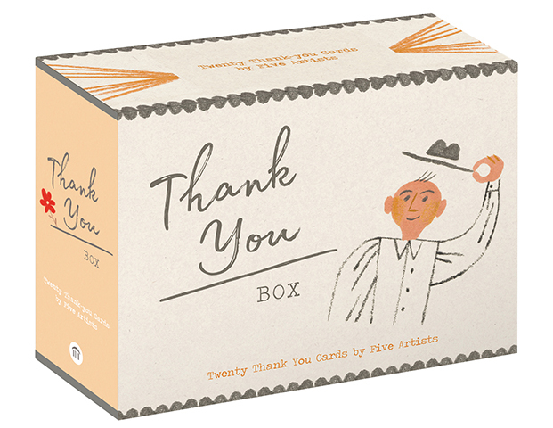 Thank You Box 20 Thank You Cards by 5 Artists /anglais