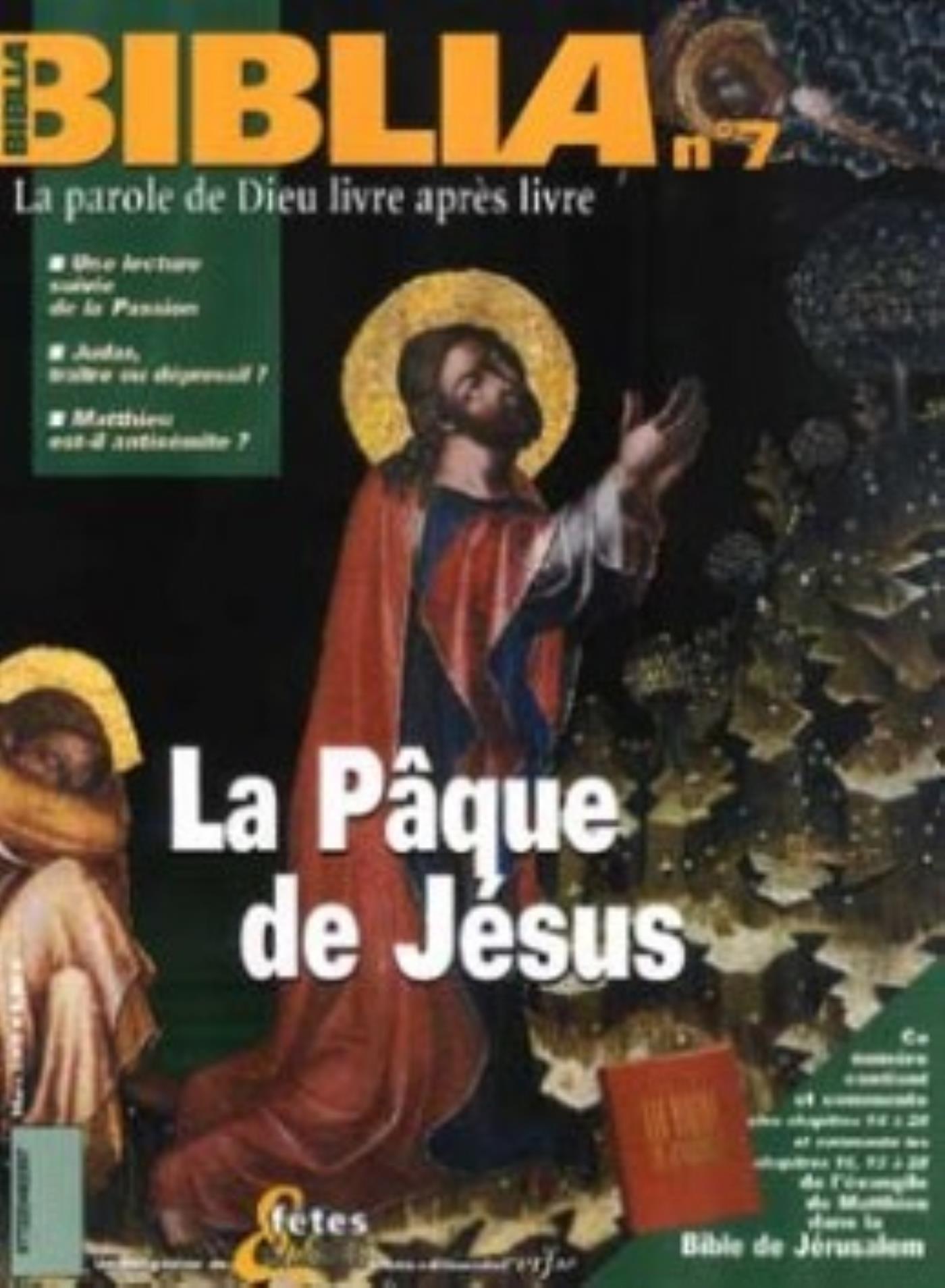 BIBLIA NUMERO 7 LA PAQUE DE JESUS