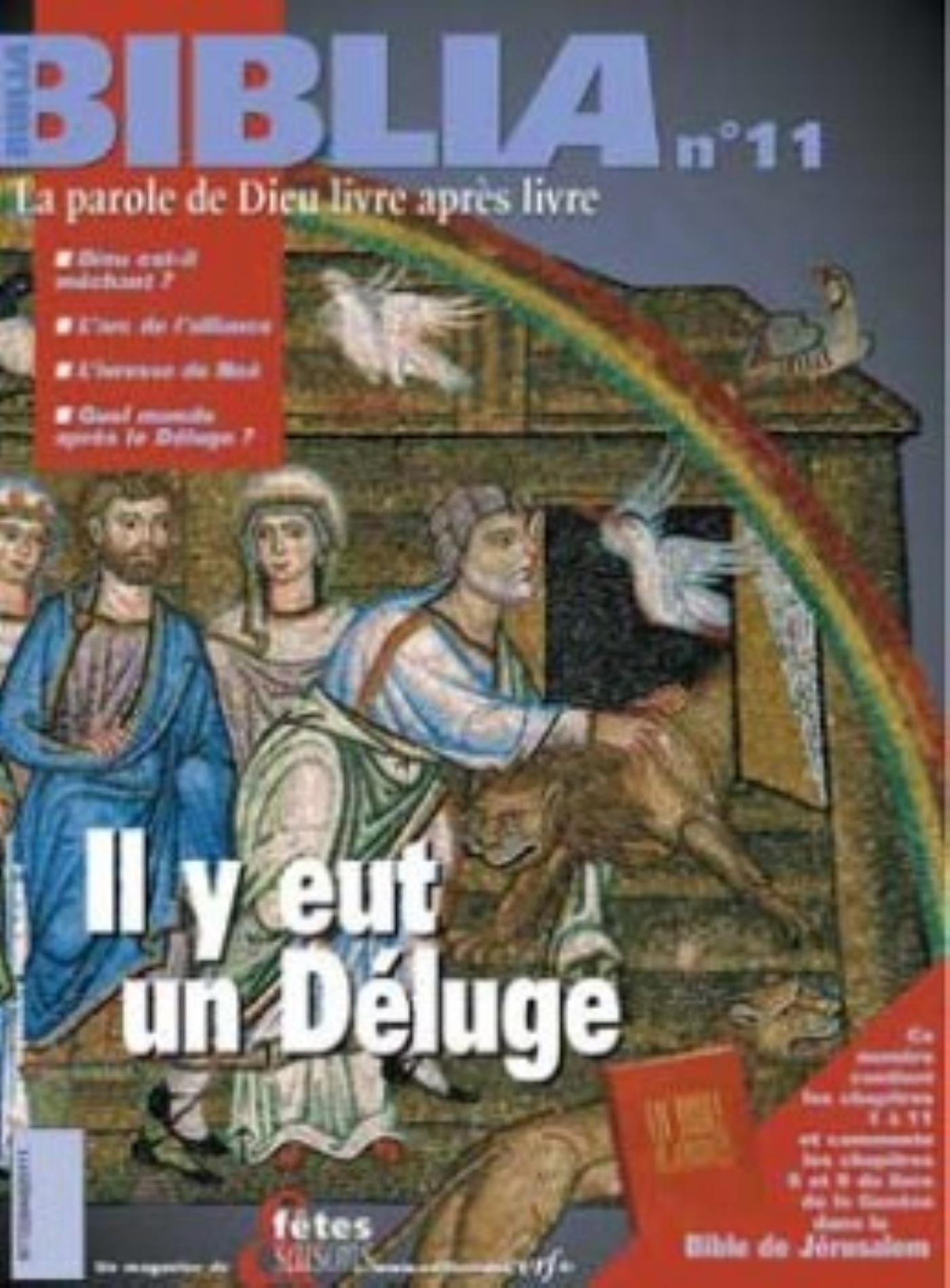 BIBLIA 11 - IL Y EUT UN DELUGE