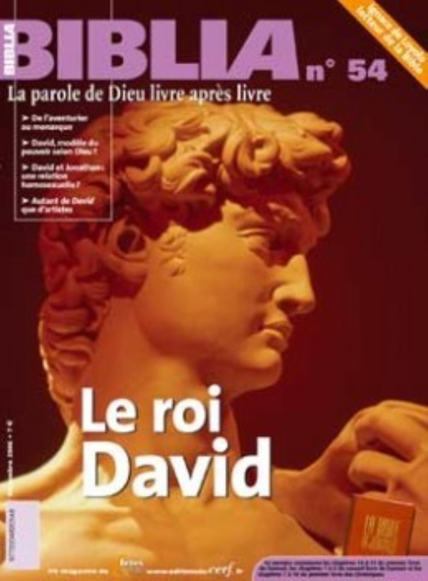 LE BIBLIA 54 - ROI DAVID