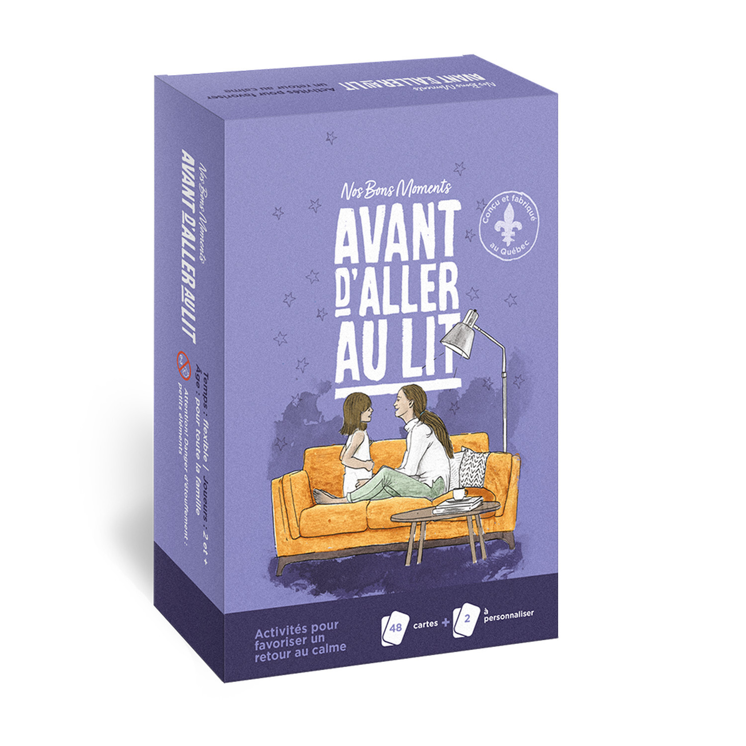 Nos bons moments - Avant d'aller au lit - 50 cartes