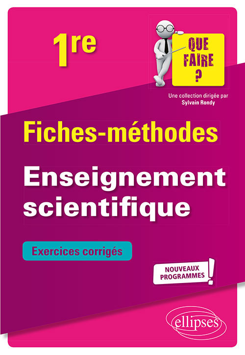 Enseignement scientifique - Première - nouveaux programmes