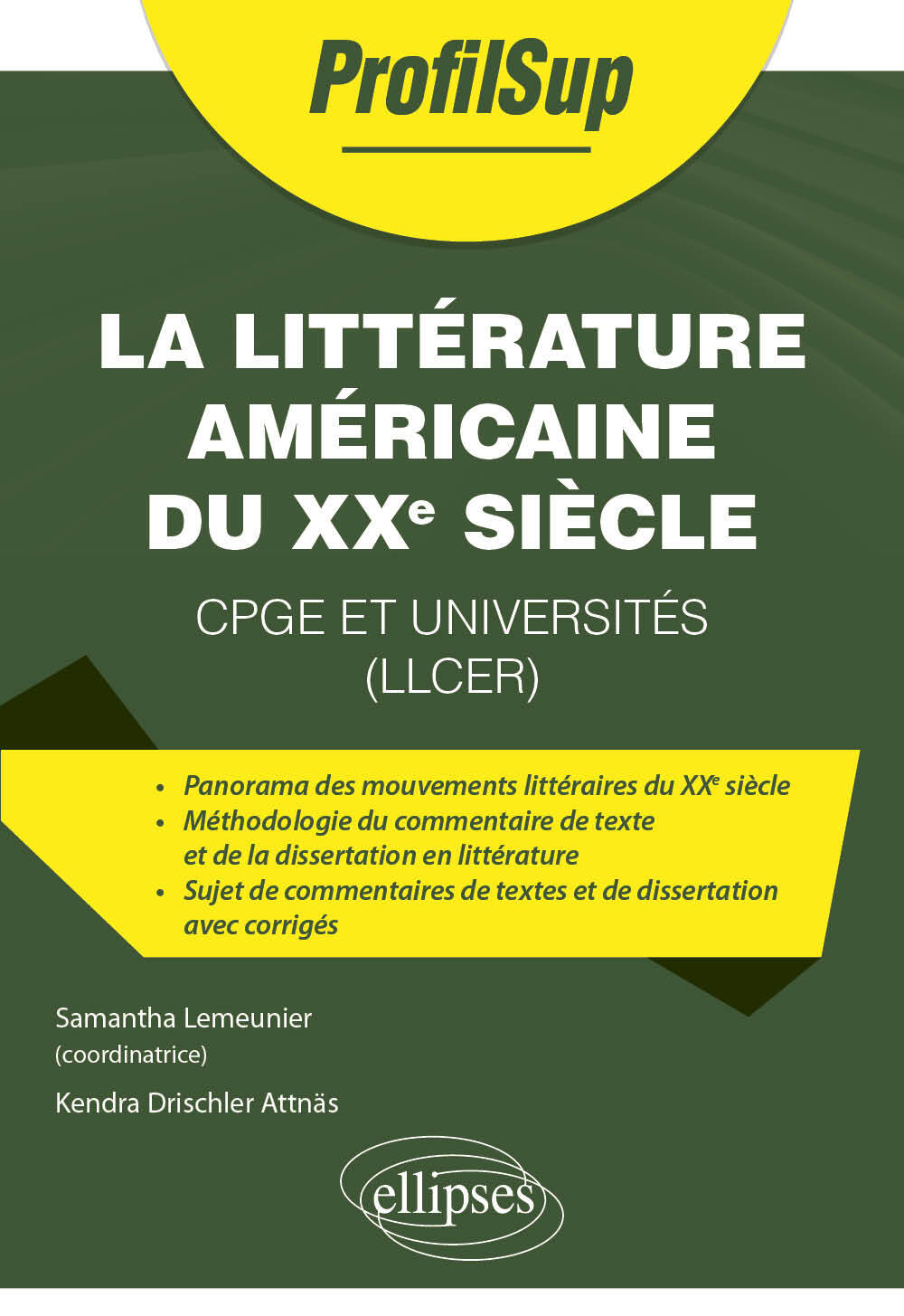 La littérature américaine du XXe siècle