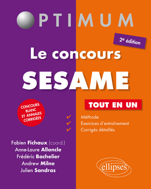 Le concours Sésame – 2e édition