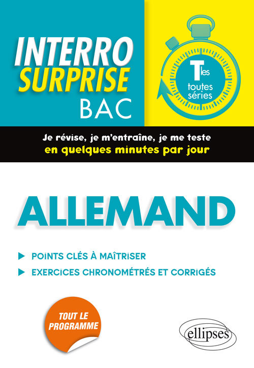 Allemand - Terminale - Toutes séries