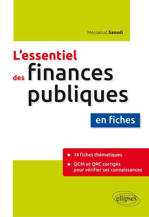 L’essentiel des finances publiques en fiches