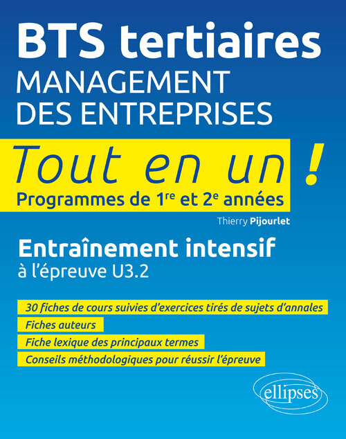 Management des entreprises - Entraînement intensif à l’épreuve U3.2