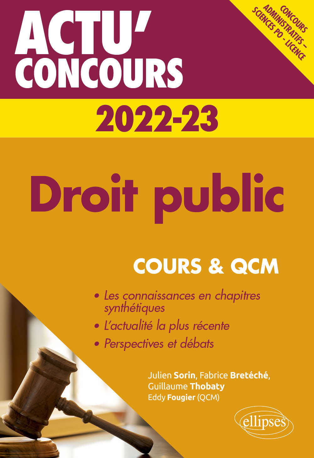 Droit public 2022-2023 - Cours et QCM