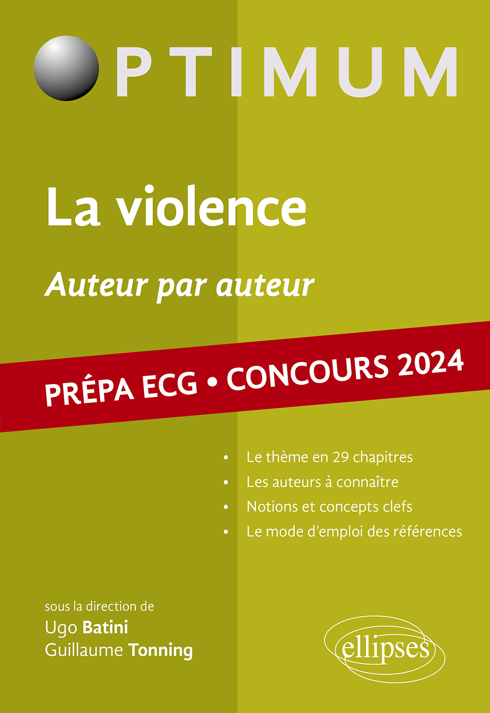 La violence ECG 2024 - Auteur par auteur