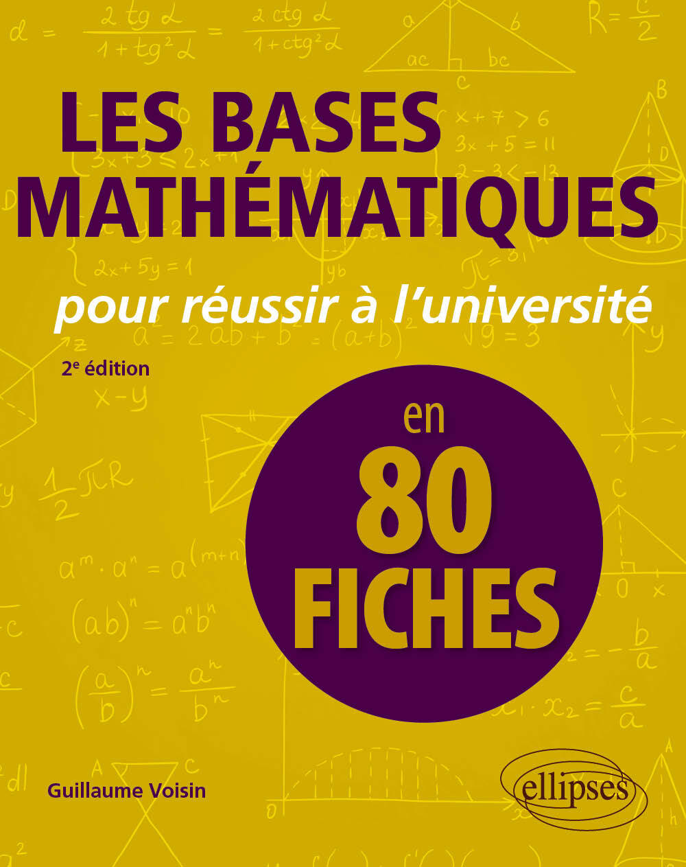Les bases mathématiques pour réussir à l'université en 80 fiches