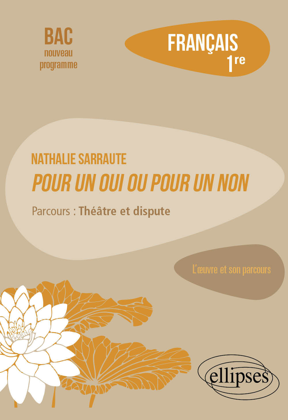 Français. Première. L'œuvre et son parcours. Nathalie Sarraute, Pour un oui ou pour un non