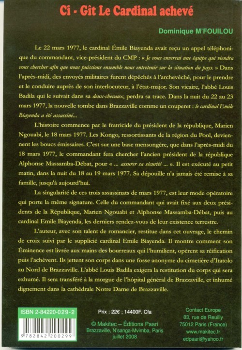 Ci-Gît Le Cardinal achevé