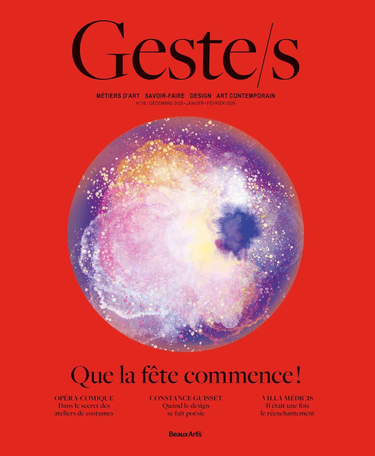 Geste/s n°16  : Que la fête commence !