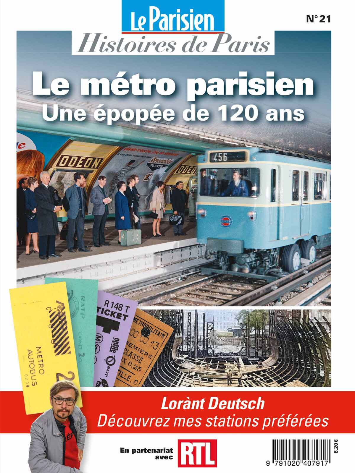 Le métro parisien. Une épopée de 120 ans