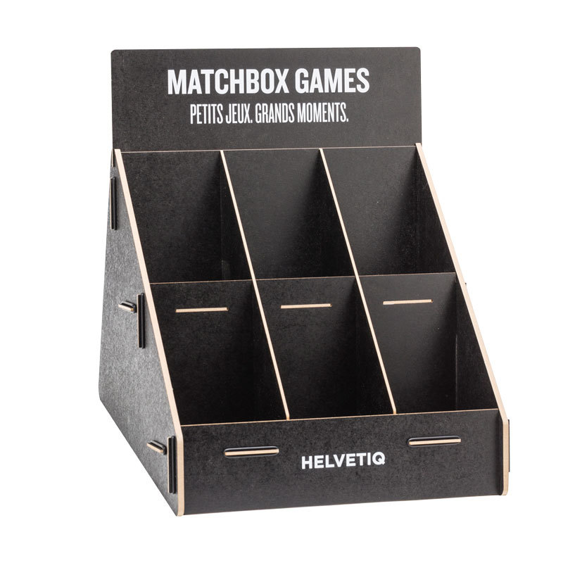 Plv vide pour 12 matchbox (bois)