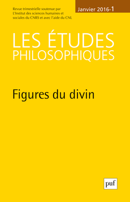 études philosophiques 2016, n° 1