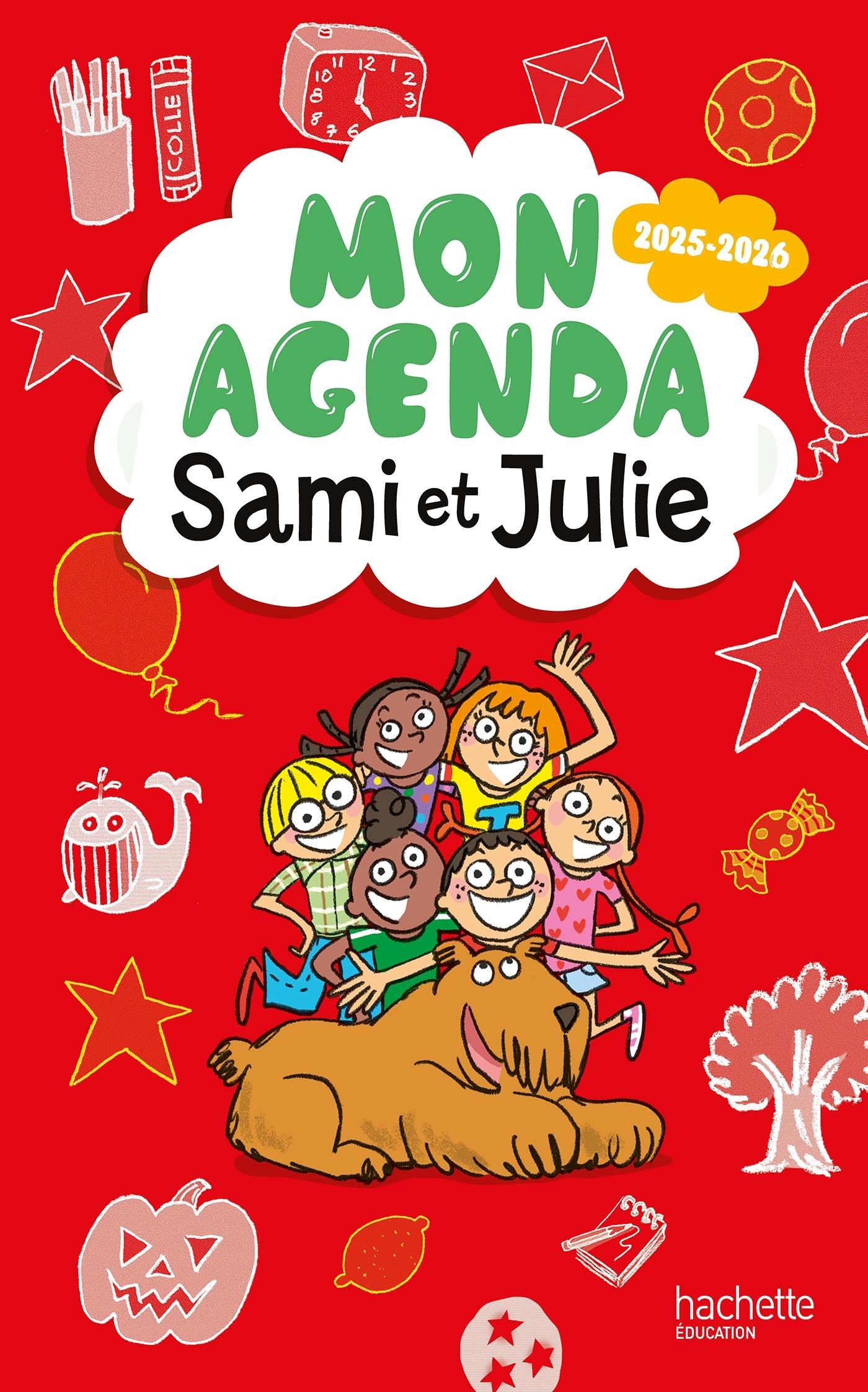 Sami et Julie - Mon agenda scolaire 2025-2026