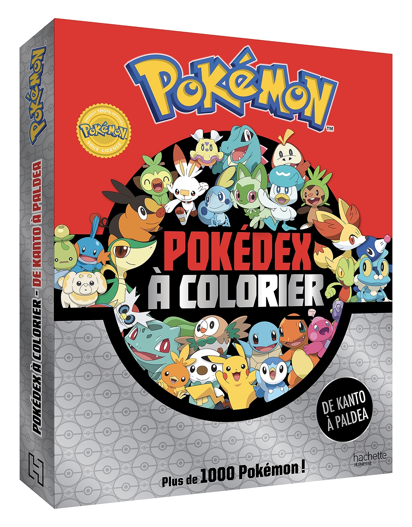 Pokémon - Pokedex à colorier de Kanto à Paldea
