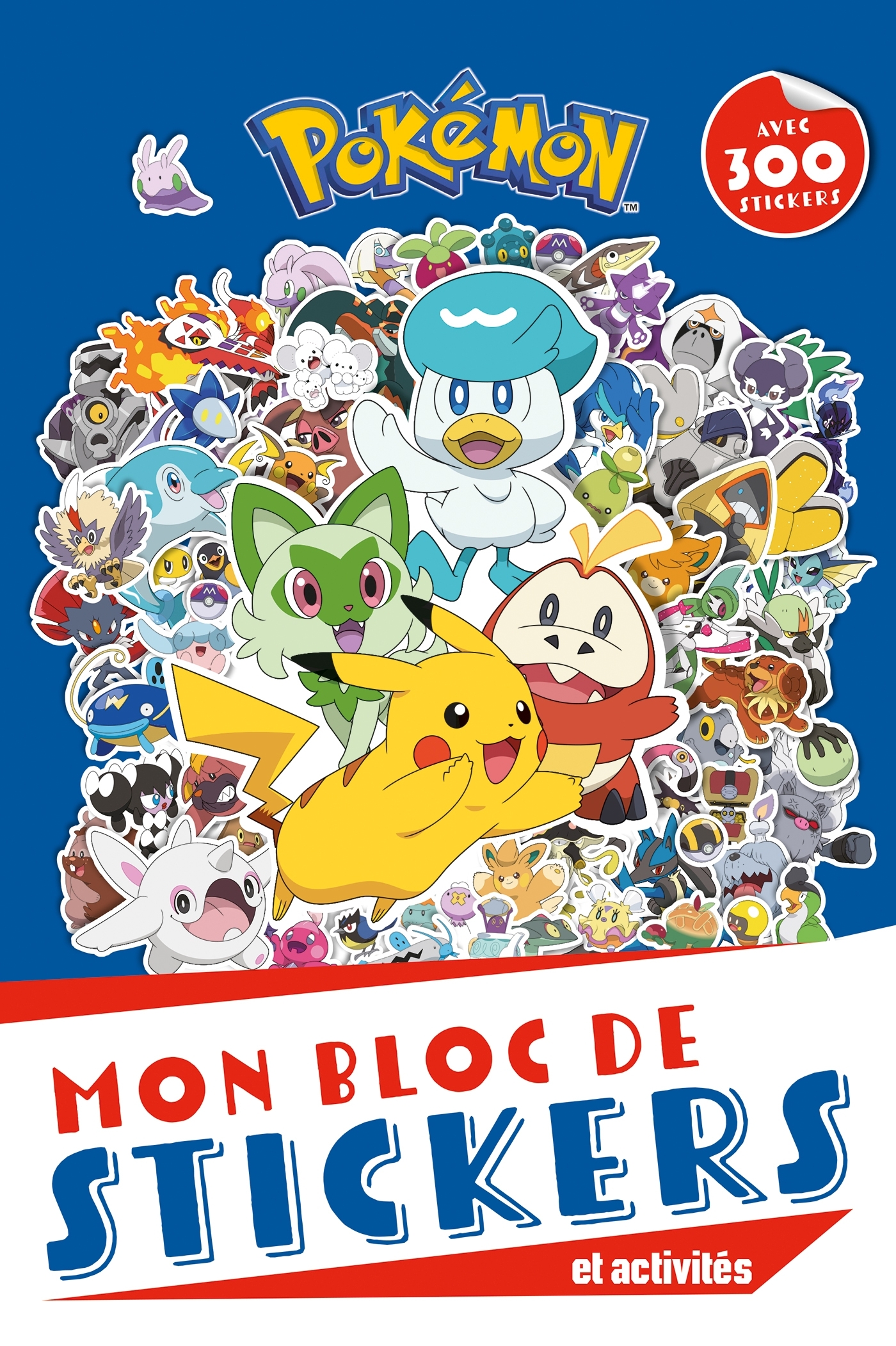 Pokémon - Bloc de stickers et activités Paldea