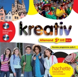 Kreativ allemand cycle 4 / 5e LV2 - éd. 2016